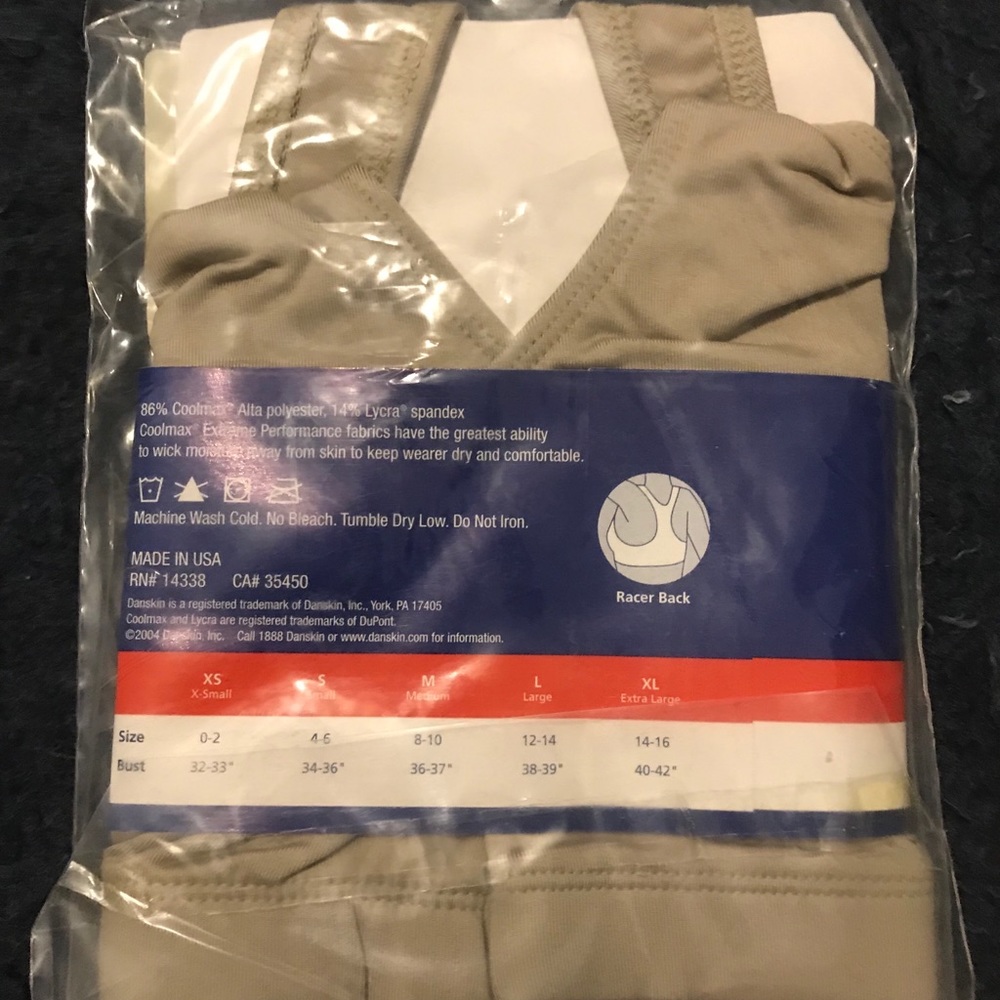 Danskin Coolmax Extreme Racer Bra Top - Picture 3 of 3